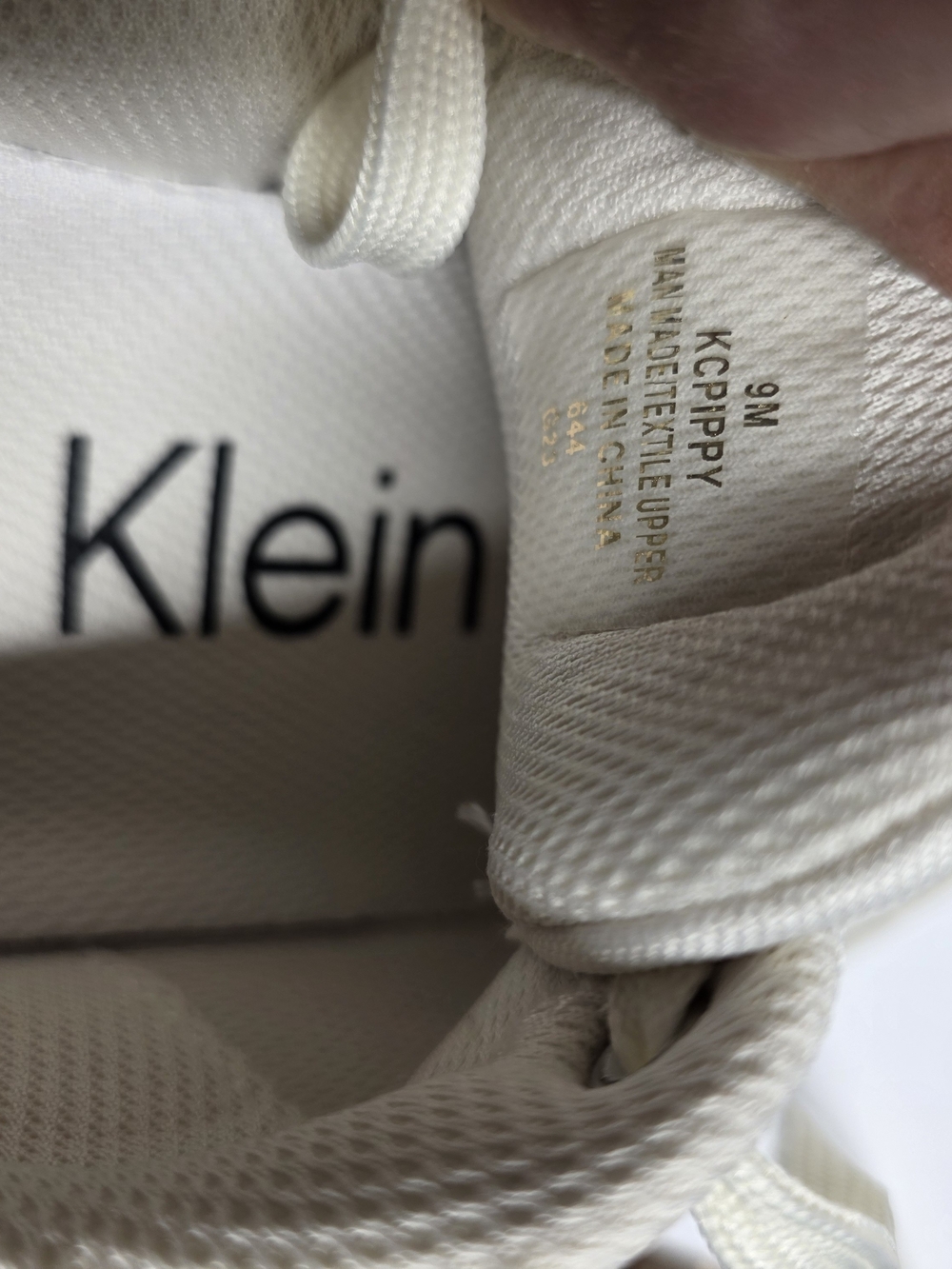 Calvin Klein Women’s Ivory Platform Sneakers - Picture 6 of 8